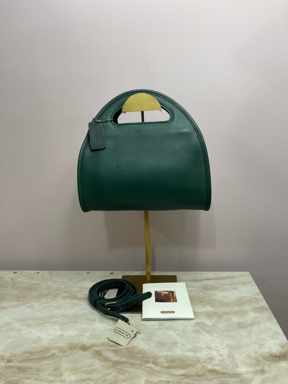 Vintage Coach Carousel Bag